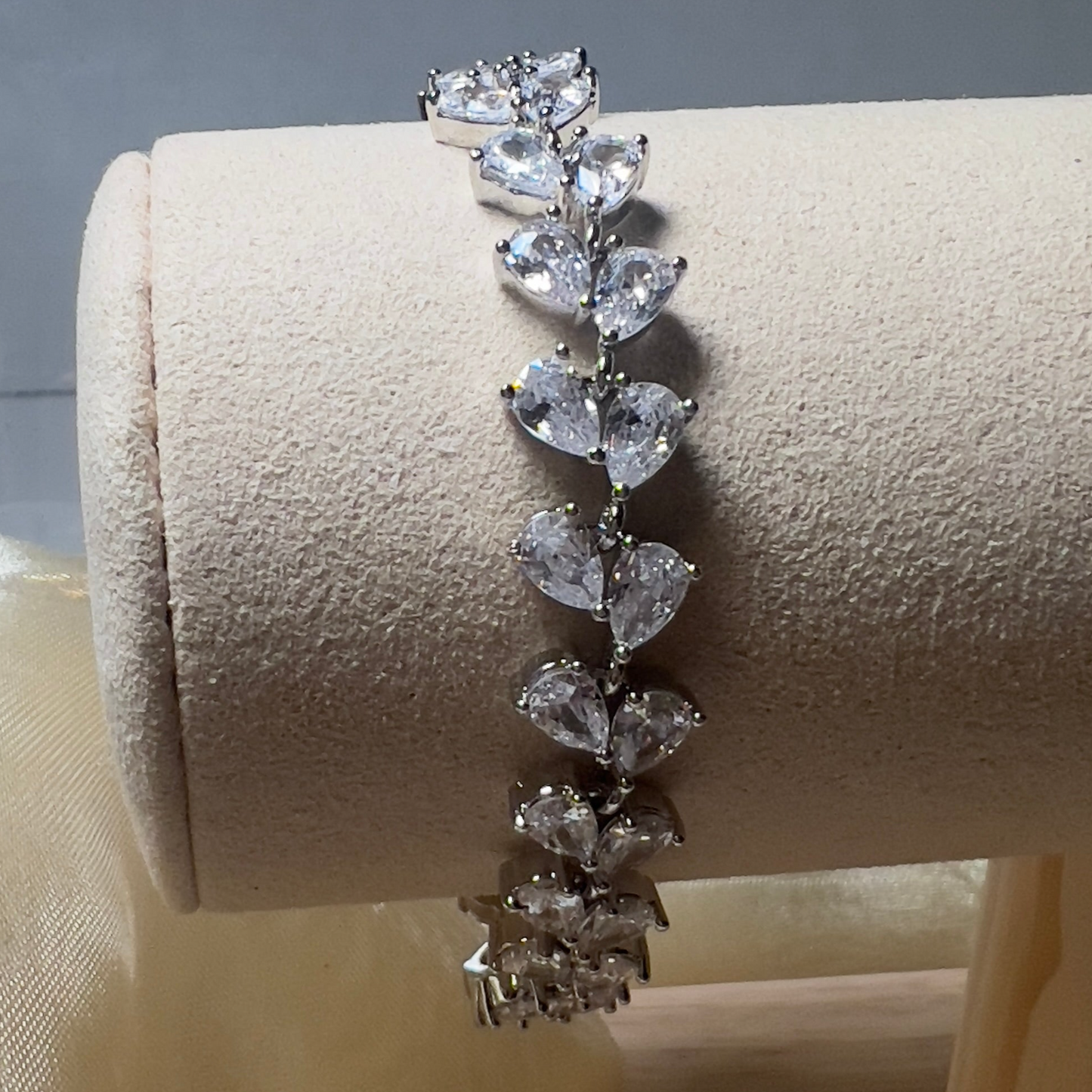 TWIN GEM TENNIS BRACELET